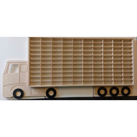 Półka na Samochodziki Autka Resoraki Hot Wheels Scania do montażu